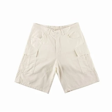Short chino cargo pour homme